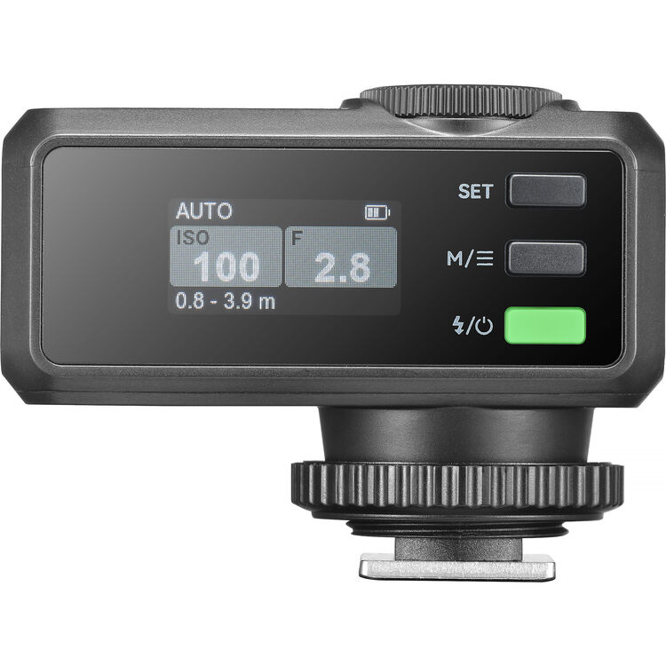 Godox iM30 Pro Camera Flash with digital display on a white background