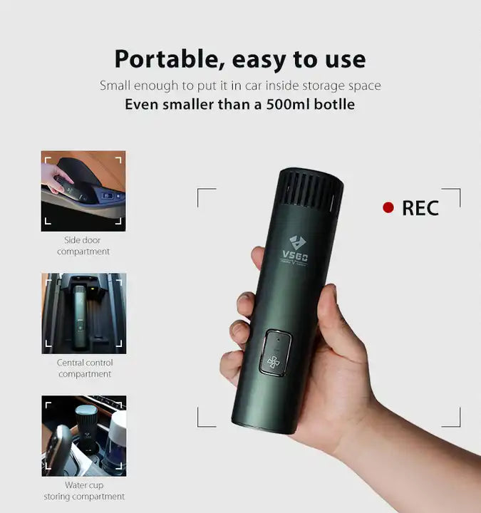 VSGO VS-VC01 AIRGO Handheld Wireless Multifunctional Vacuum Cleaner-Pro