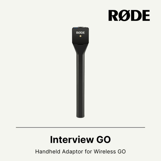 Rode Interview GO Handheld Mic Adapter for the Rode Wireless GO