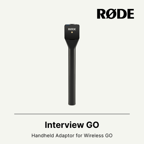 Rode Interview GO 适用于 Rode Wireless GO 的手持式麦克风适配器