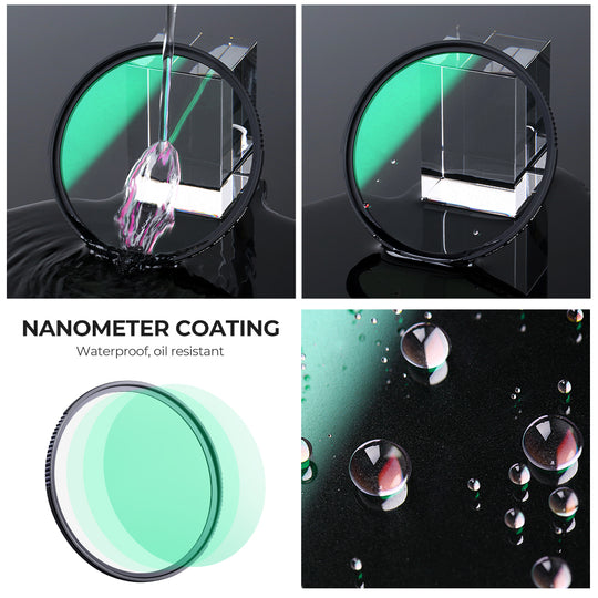K&F Black Mist Non-Magnetic Filter kit Nano series Special Effects Filter Cinebloom Black Diffusion for Camera Lens