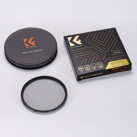 K&F Black Mist Non-Magnetic Filter kit Nano series Special Effects Filter Cinebloom Black Diffusion for Camera Lens