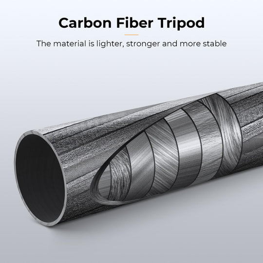 K&F Concept Carbon Fiber Tripod X254C4+BH-30