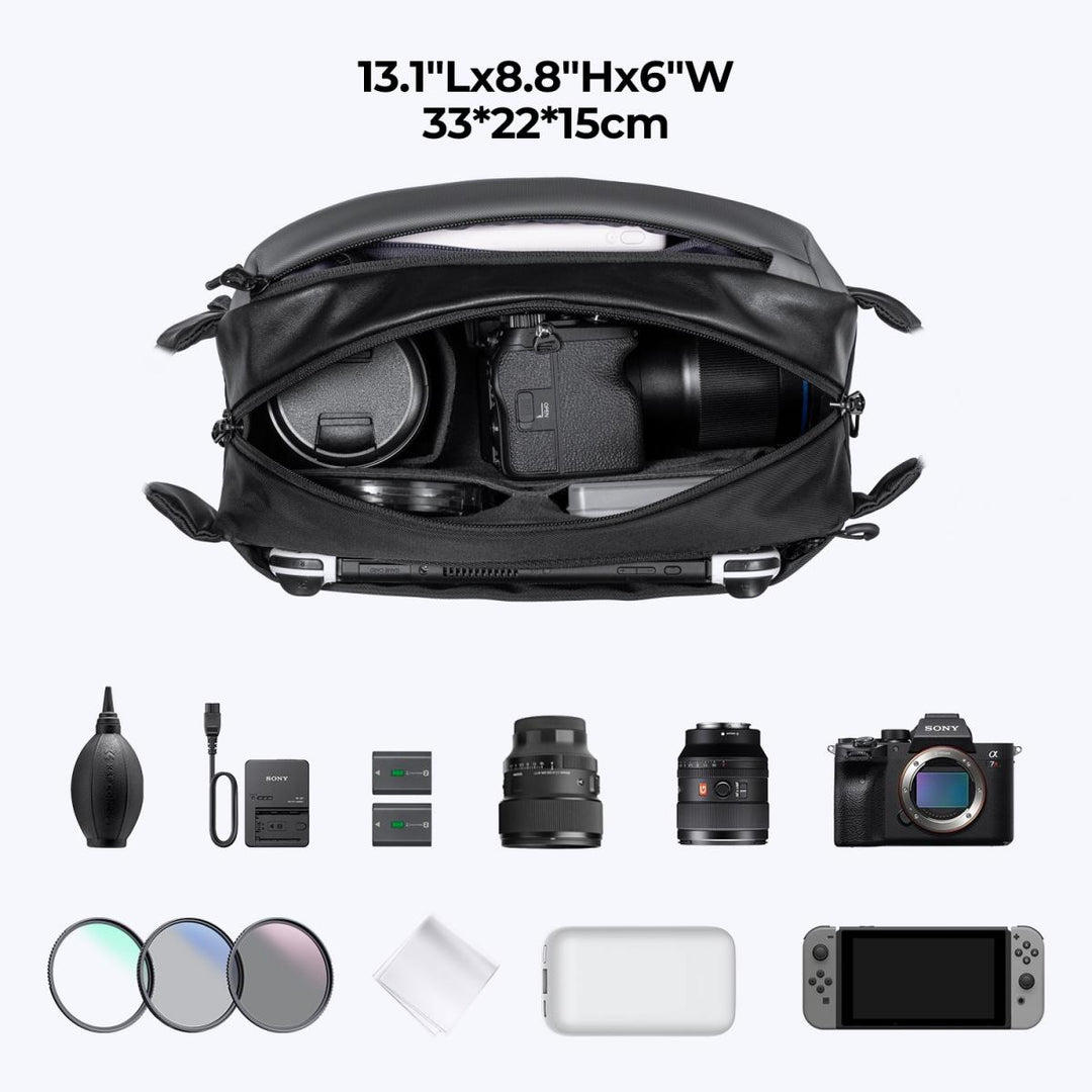 K&F Concept Alpha Camera Sling Bag 10L