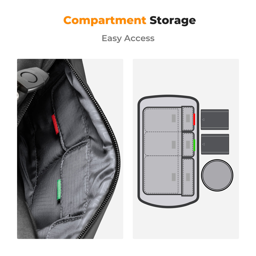K&F Concept Alpha Camera Sling Bag 10L