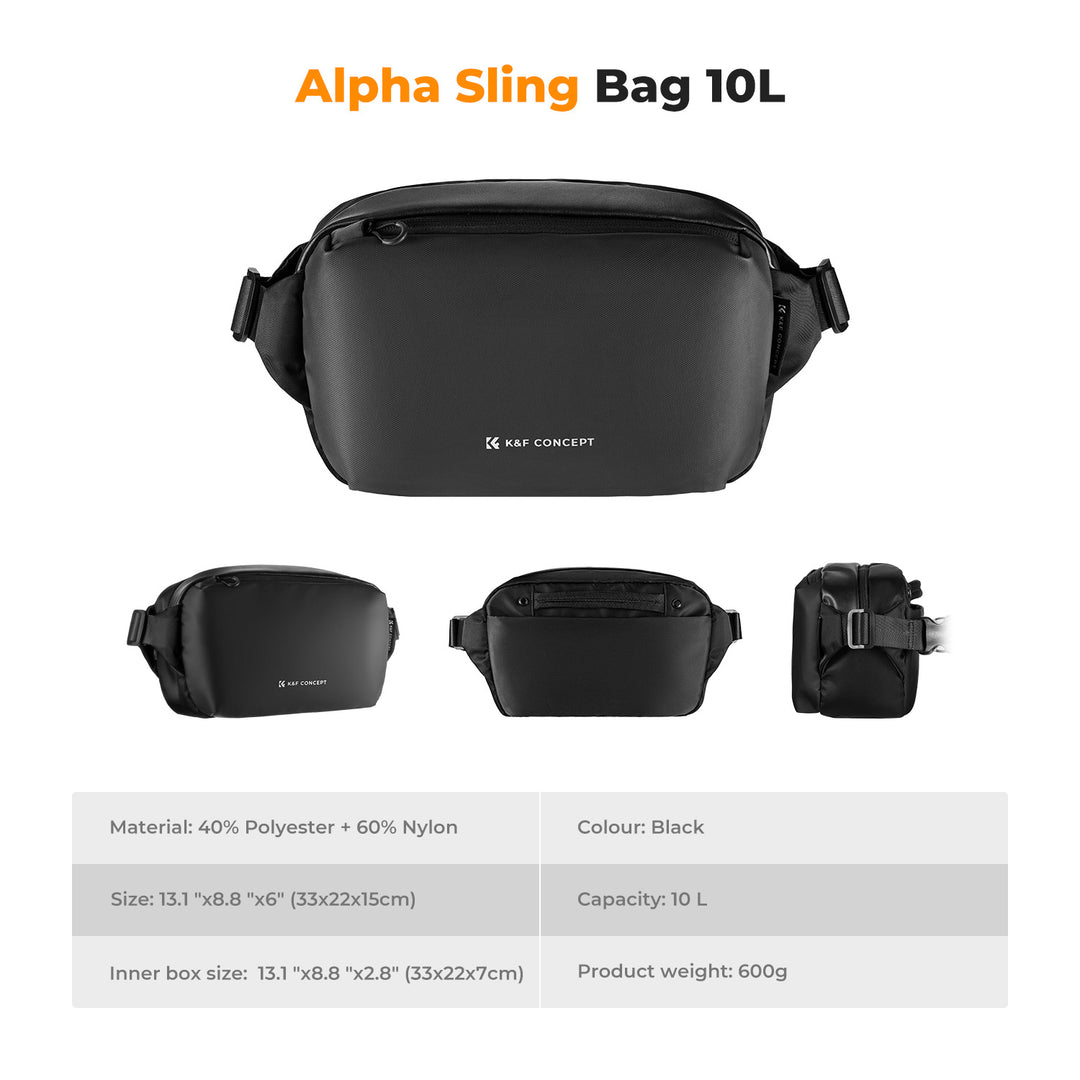 K&F Concept Alpha Camera Sling Bag 10L