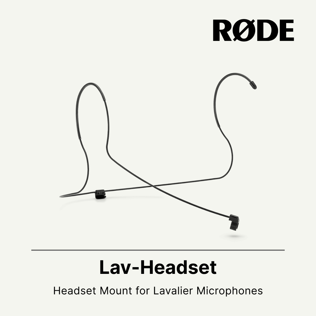 Rode Lav-Headset Headset mount for Lavalier Microphones Adult Size