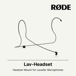 Rode Lav-Headset 耳机支架，适用于领夹式麦克风成人尺寸