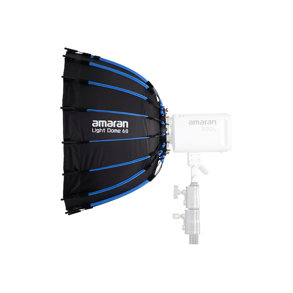 Amaran light dome 60 softbox on a white background