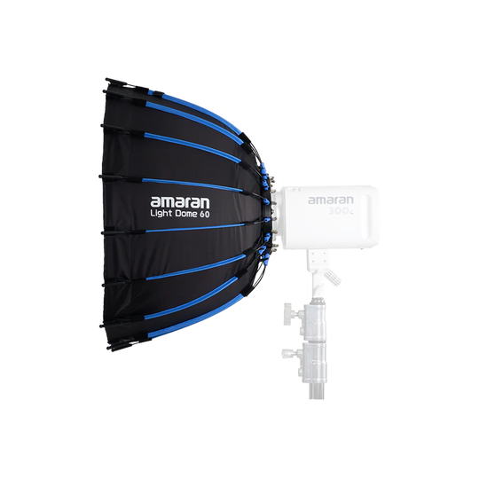 Amaran light dome 60 softbox on a white background
