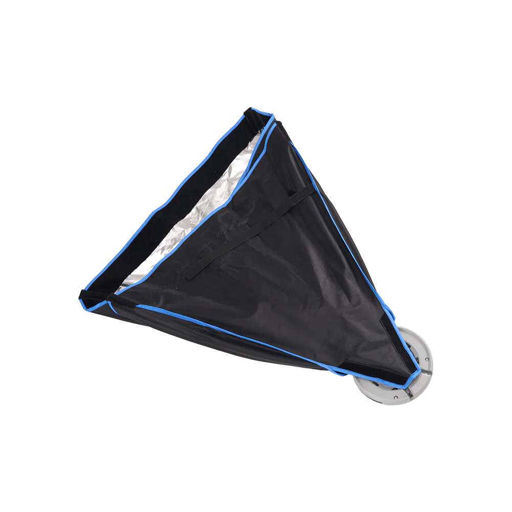 Folded amaran LightBox60x90 on a white background