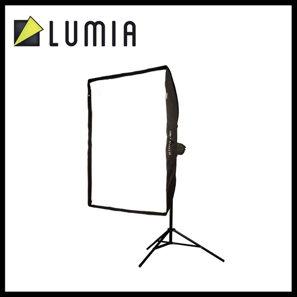 Lumia 60x90 Studio Softbox with Grid (Bowen Mount) Quick-Folding Softbox Compatible with Aputure and Godox