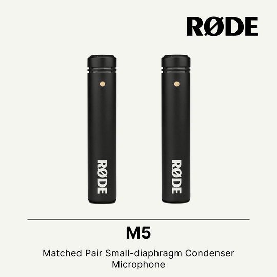 Rode M5 紧凑型电容麦克风（配对）M5MP 
