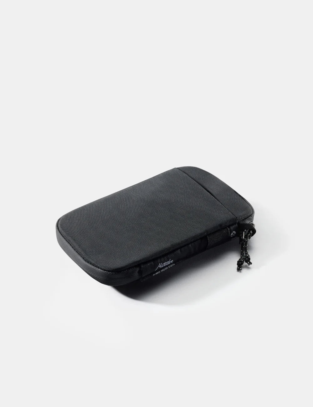 Black Global Travel Stash on a white background