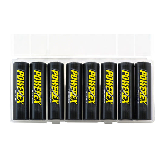 Powerex Precharged AA Rechargeable Batteries 2600mAh (8-pack)
