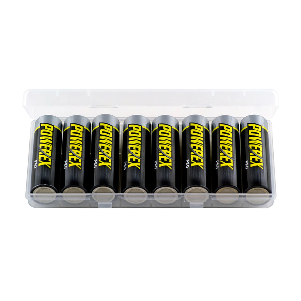 [FREE DELIVERY] Powerex Pro Precharged AA Rechargeable NiMH Batteries 2700mAh (8-pack)