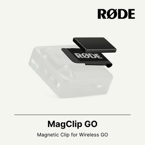 Rode MagClip GO 磁铁夹，适用于 Rode 无线 GO 发射器
