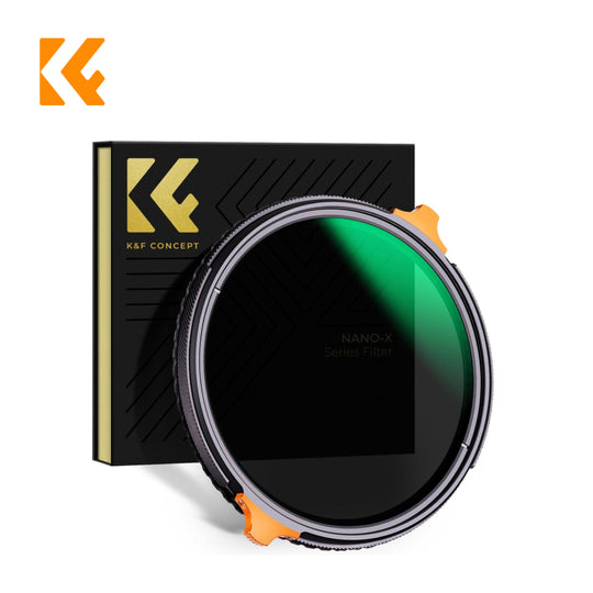 K&F ND4-ND64 (2-6 Stop) Variable ND Filter and CPL Circular Polarizing Filter 2 in 1