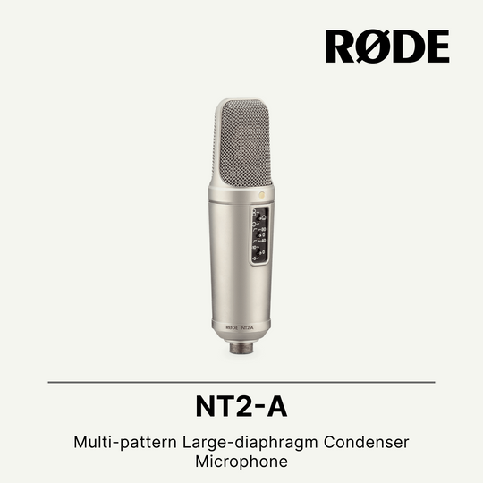 Rode NT2A NT2-A Vocal Multi-Pattern Dual Condenser Microphone