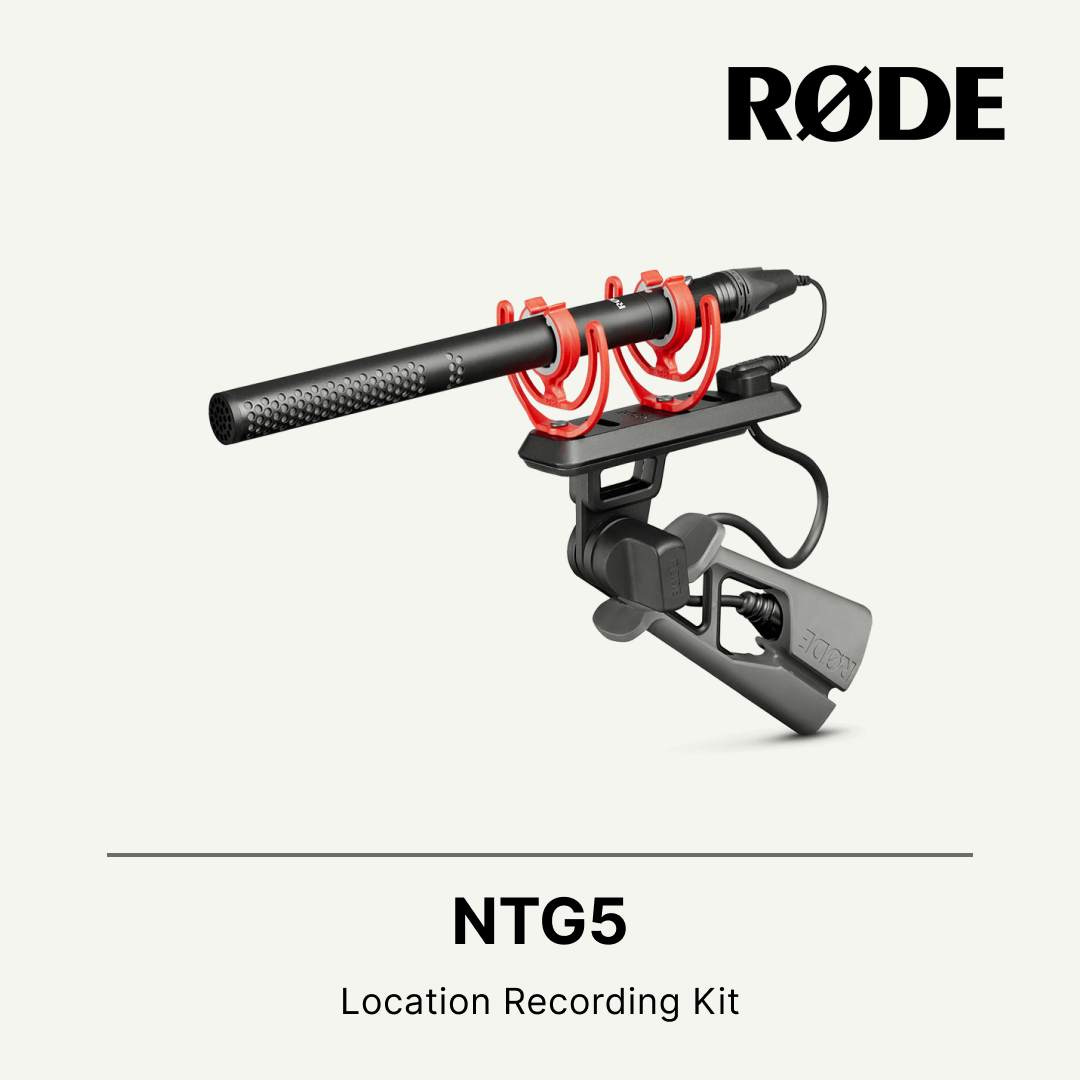 Rode NTG5 Moisture Resistant Short Shotgun Microphone Location Kit Rode NTG5 Moisture Resistant Short Shotgun Microphone Location Kit