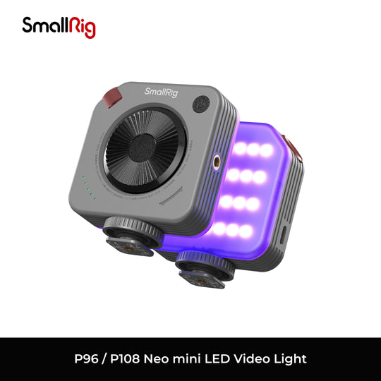 SmallRig P96/P108 Neo mini LED Video Light on a white background