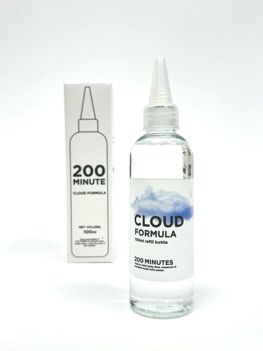 PMI Cloud Formula Refill 100ml bottle with packaging against a white background