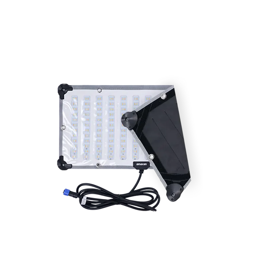 amaran F21c RGBWW LED 垫柔性灯带网格（V 型安装，60 厘米 x 30 厘米）aputure f21c
