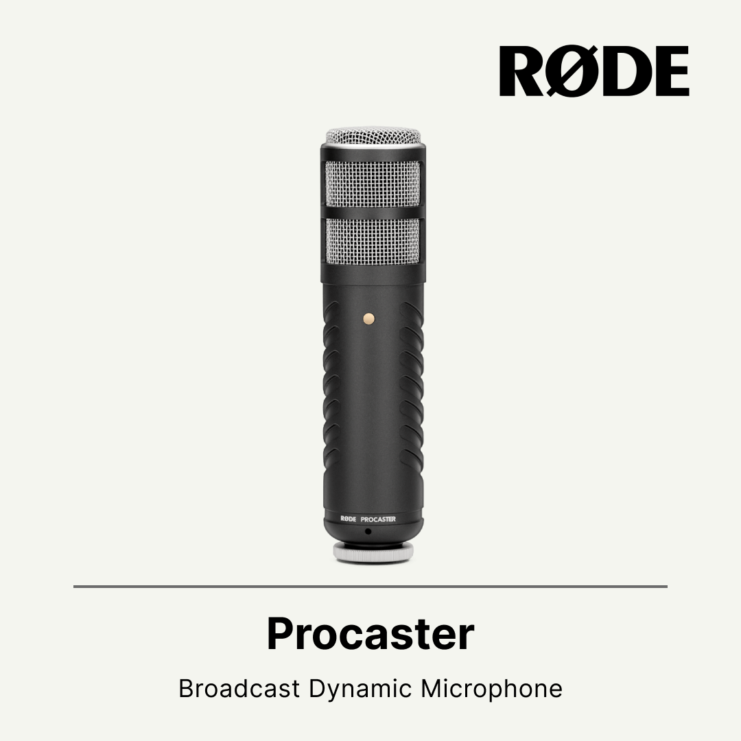 Rode Procaster 广播质量动态麦克风
