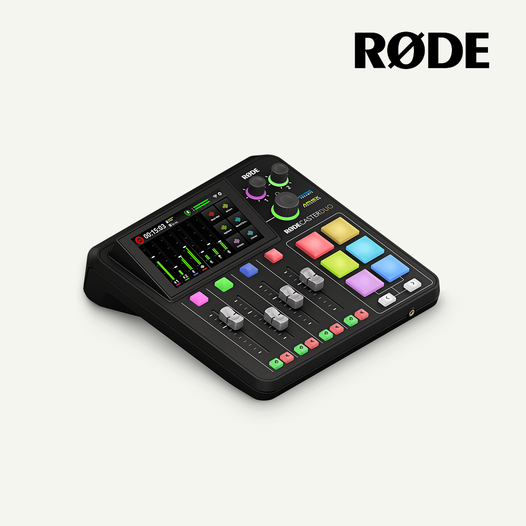 RodeCaster Duo Dual Input Audio Interface Production Studio