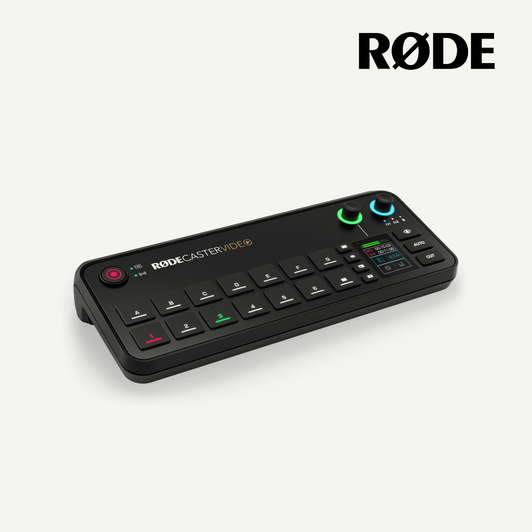 Rodecaster Video (Video and Audio Production Console)