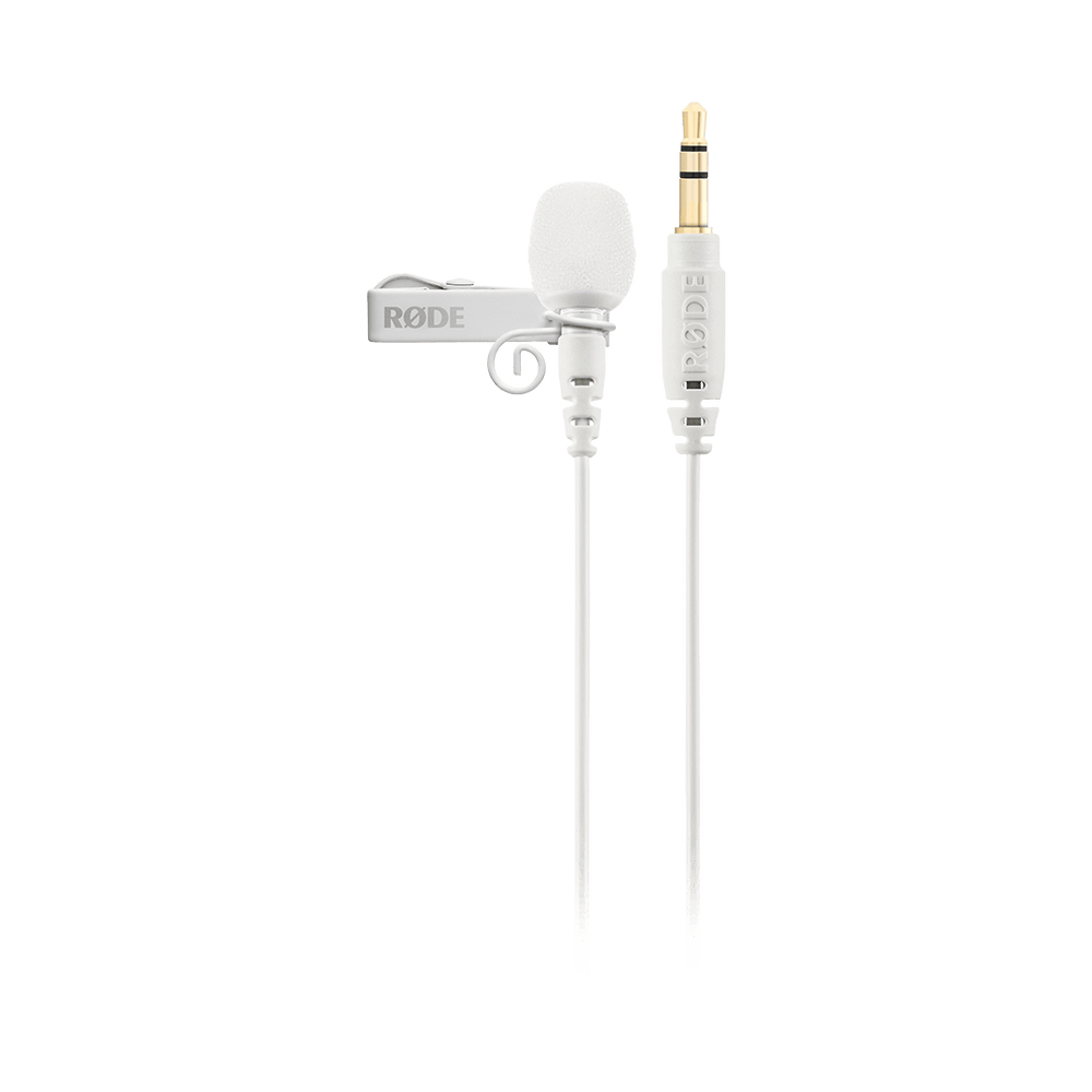 Rode Lavalier GO Omnidirectional Lavalier Microphone for Wireless GO Systems (White)