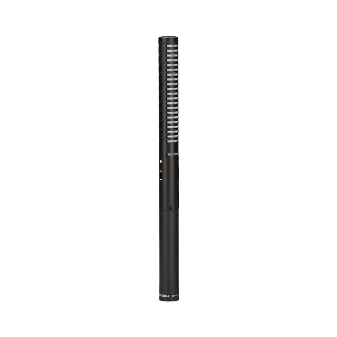 Rode NTG2 Battery or Phantom Powered Condenser Shotgun Microphone