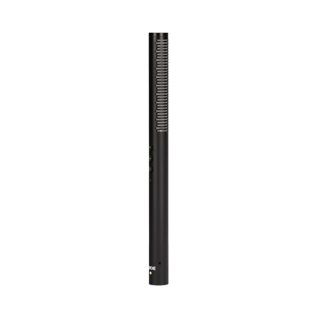 Rode NTG4+ Shotgun Microphone with Digital Switches and Built-In Rechargeable Battery