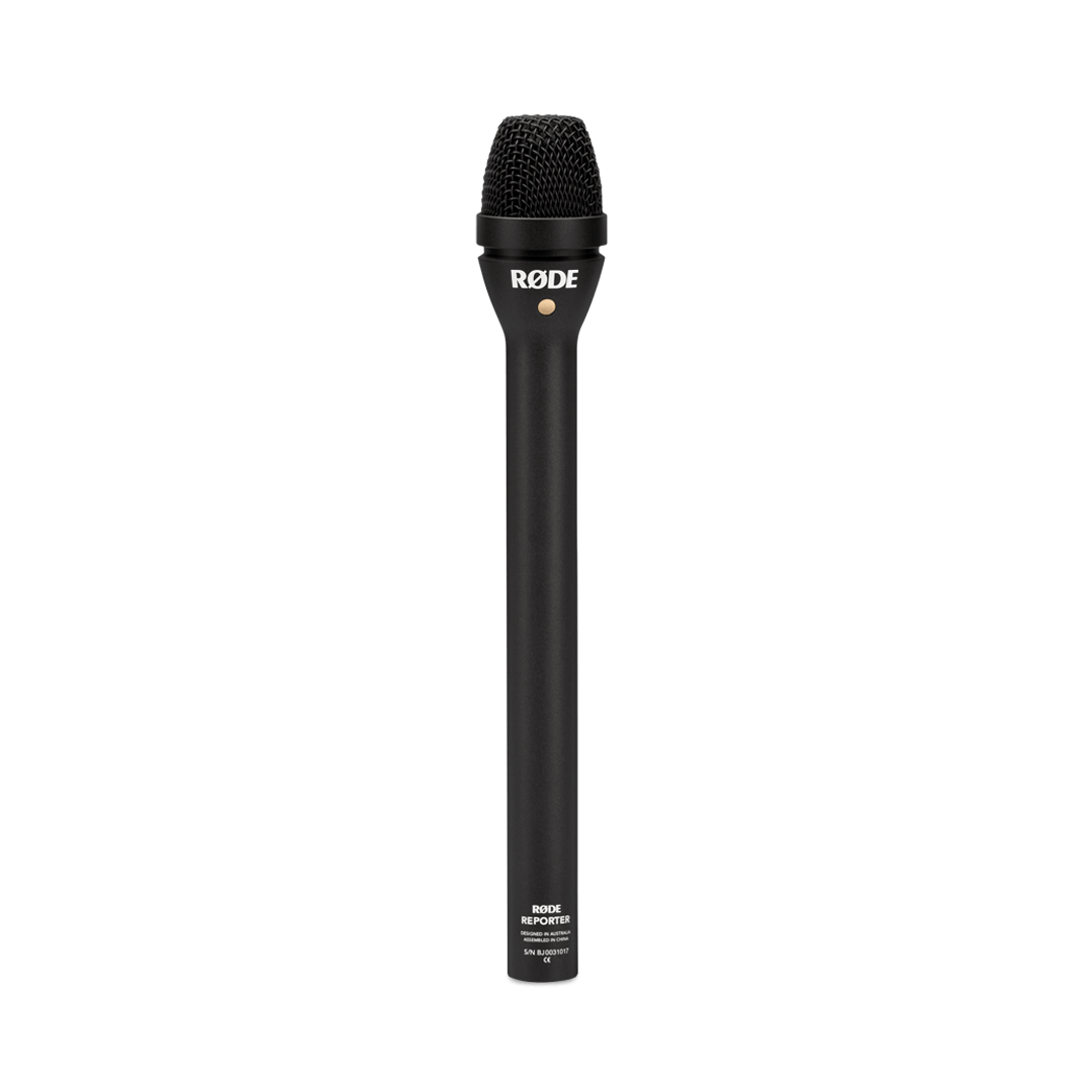 Rode Reporter Omnidirectional Handheld Interview Microphone with XLR Interface