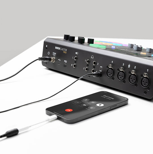 Rode RODECaster Pro Integrated Podcast Production Studio 4-Channel Audio Mixer USB Interface