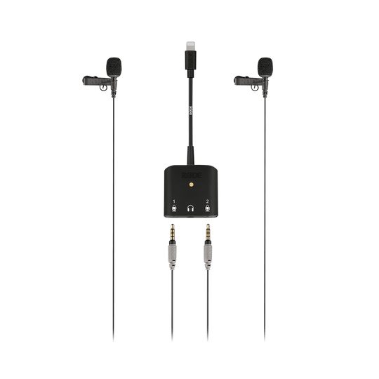 Rode SC6-L 移动采访套件，带接口和 2 个 smartLav+ 麦克风