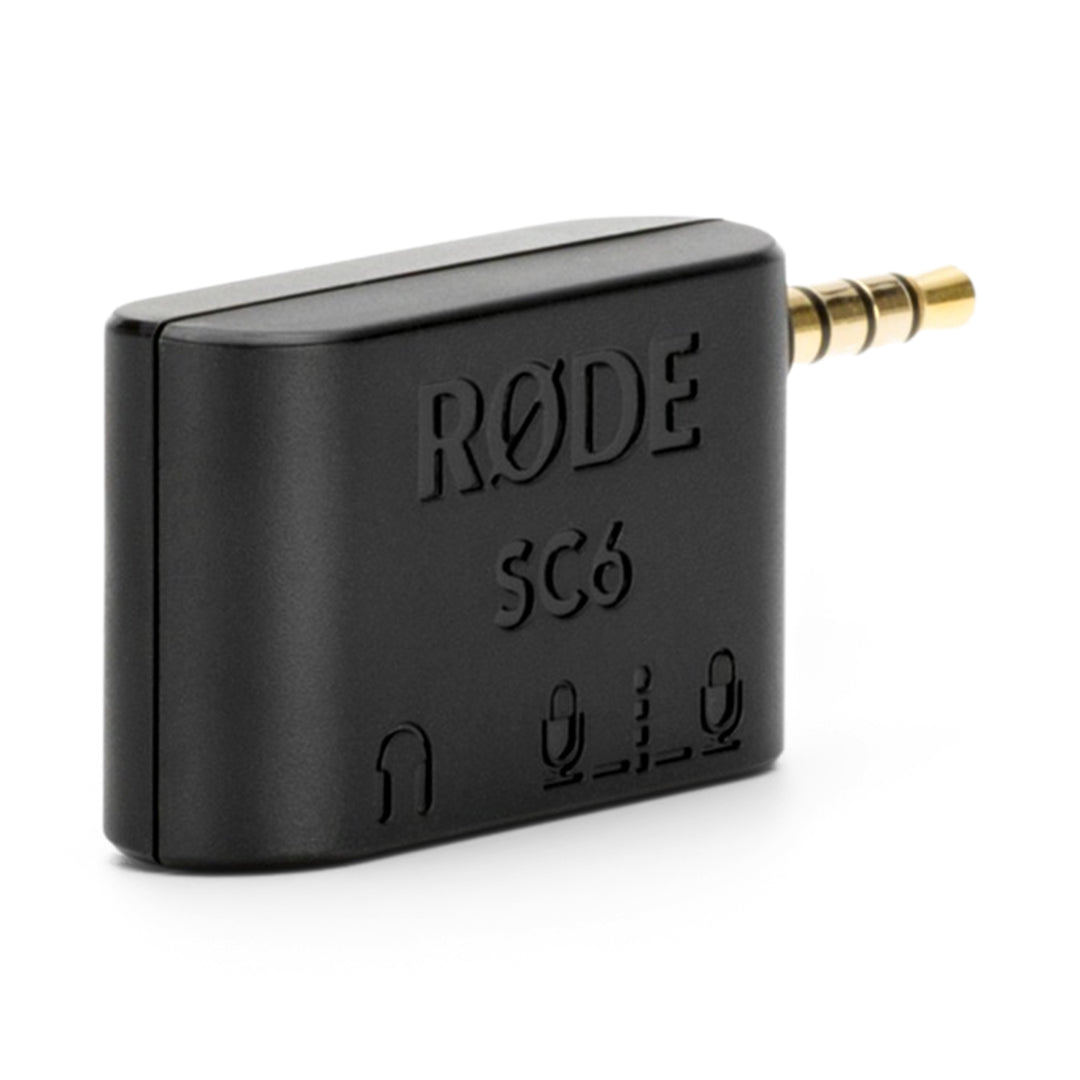 Rode SC6 3.5mm 双 TRRS 输入和耳机输出，适用于智能手机