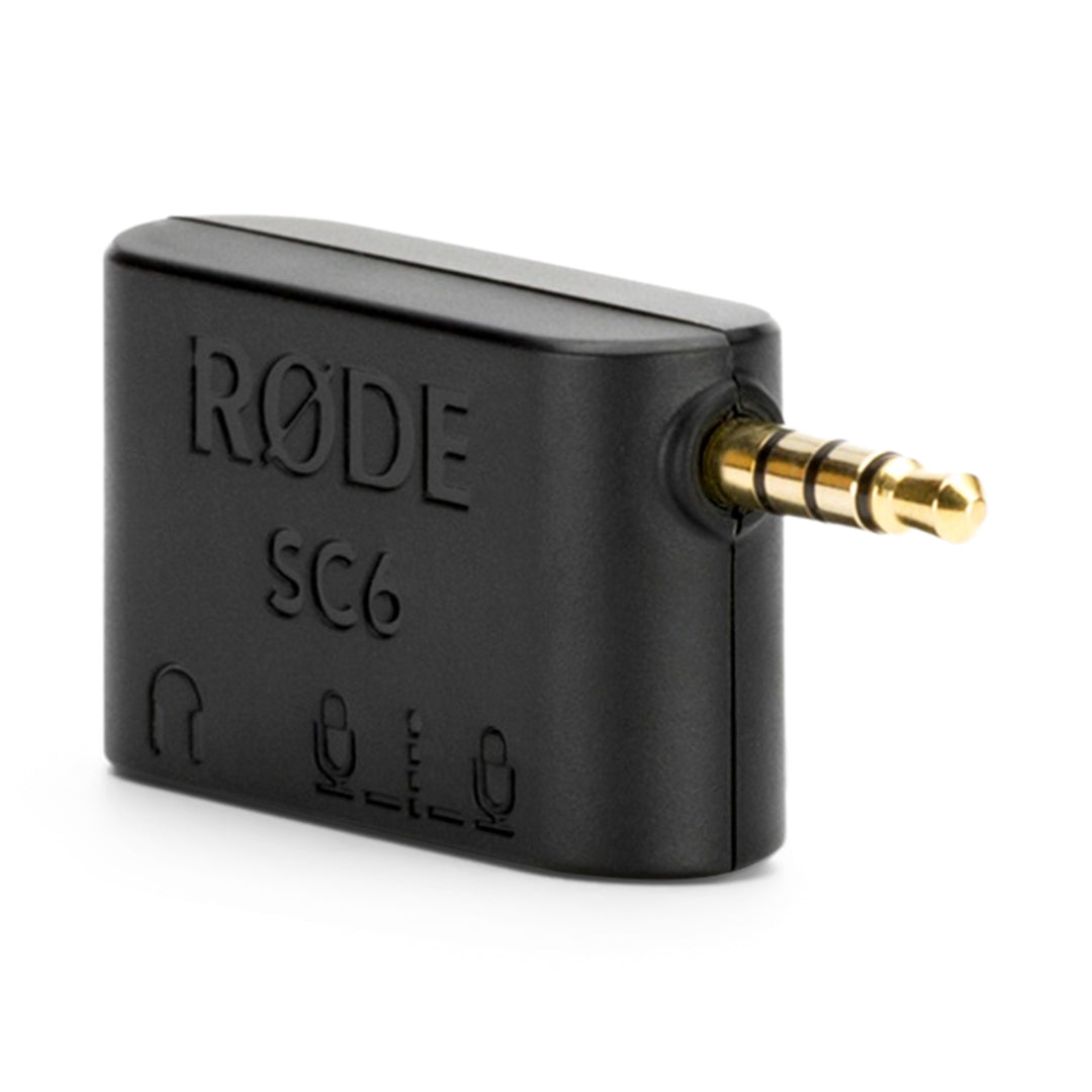 Rode SC6 3.5mm Dual TRRS input and headphone output for smartphones