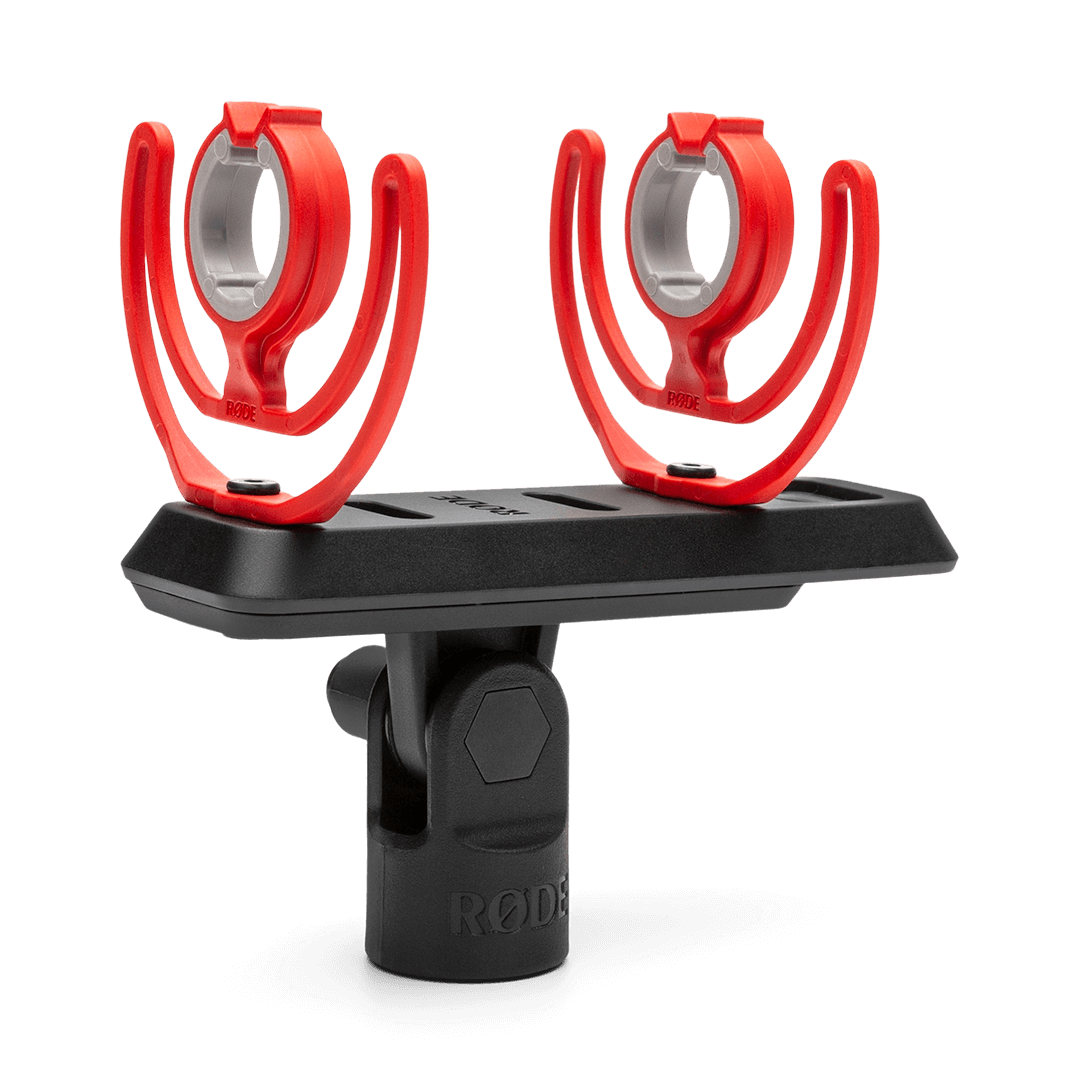 Rode SM4R Boompole/Mic Stand Shock Mount - Red Dot Photo