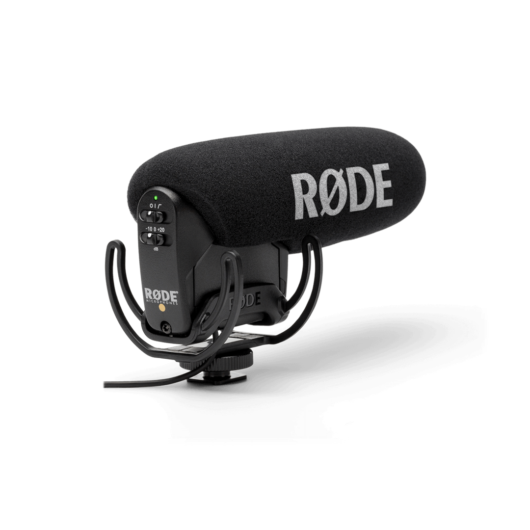 Rode VideoMic Pro with Rycote Lyre VMPR