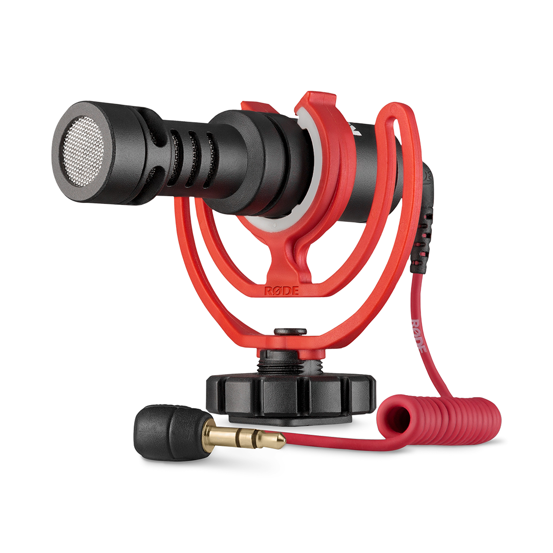 RODE VideoMicro 紧凑型小型麦克风（摄像机用视频微型 TRS 麦克风） 