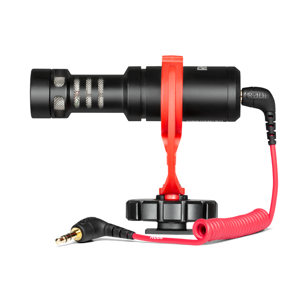 RODE VideoMicro 紧凑型小型麦克风（摄像机用视频微型 TRS 麦克风） 