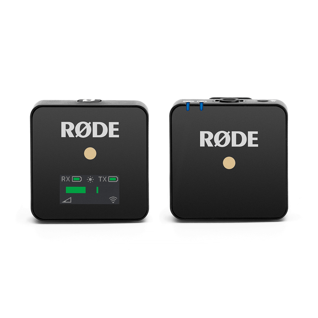 Rode Wireless GO 紧凑型无线麦克风系统 (2.4 GHz)（黑色） 