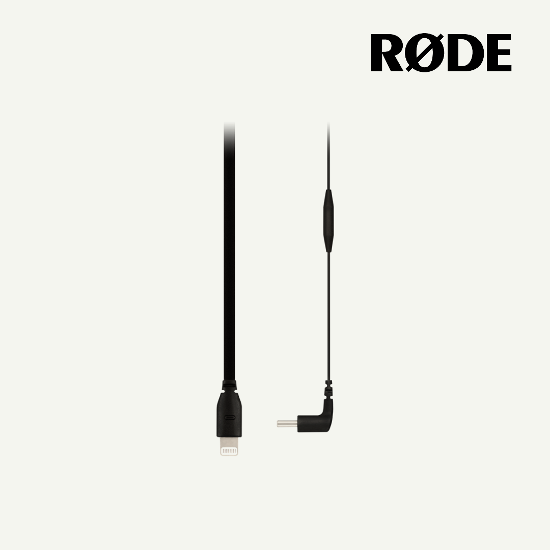 Rode SC15 Lightning Accessory Cable USB C to Lightning for Videomic NTG and Rode USB Mini - Red Dot Photo