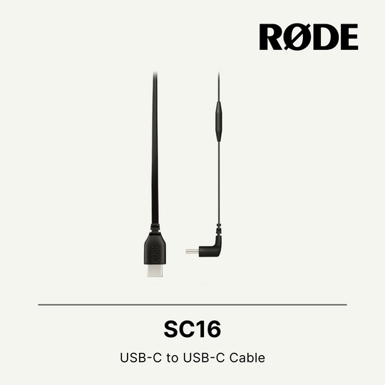 Rode SC16 Straight USB Type-C to Right-Angle USB Type-C Cable 30cm