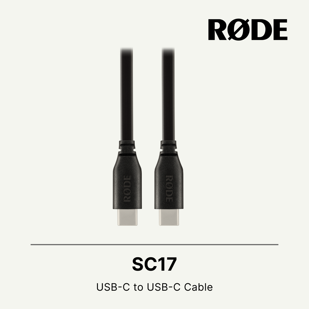 Rode SC17 USB-C to USB-C Cable 1.5m long (Similar to SC16)