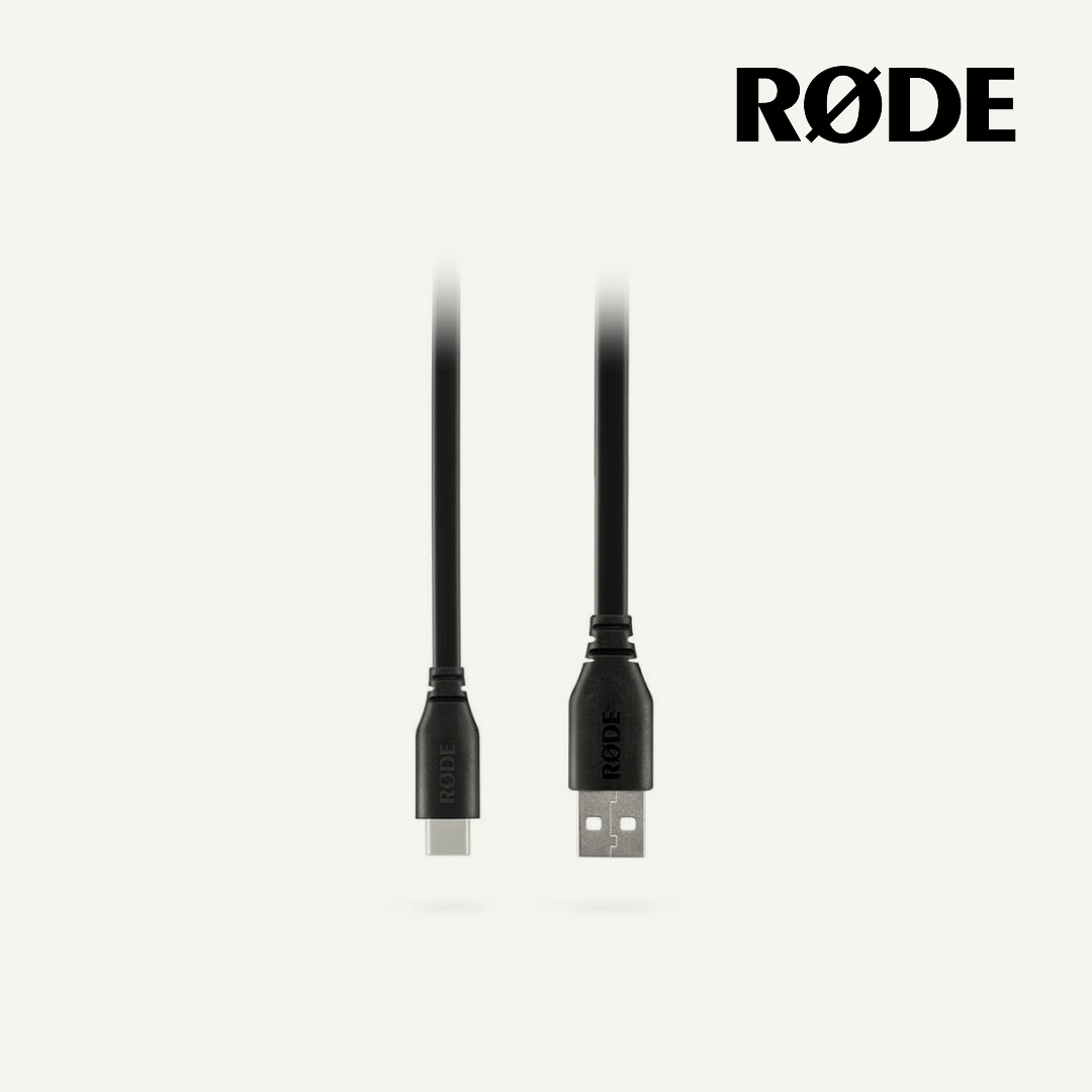 Rode SC18 USB C to USB A Male Cable 150cm Long - Red Dot Photo