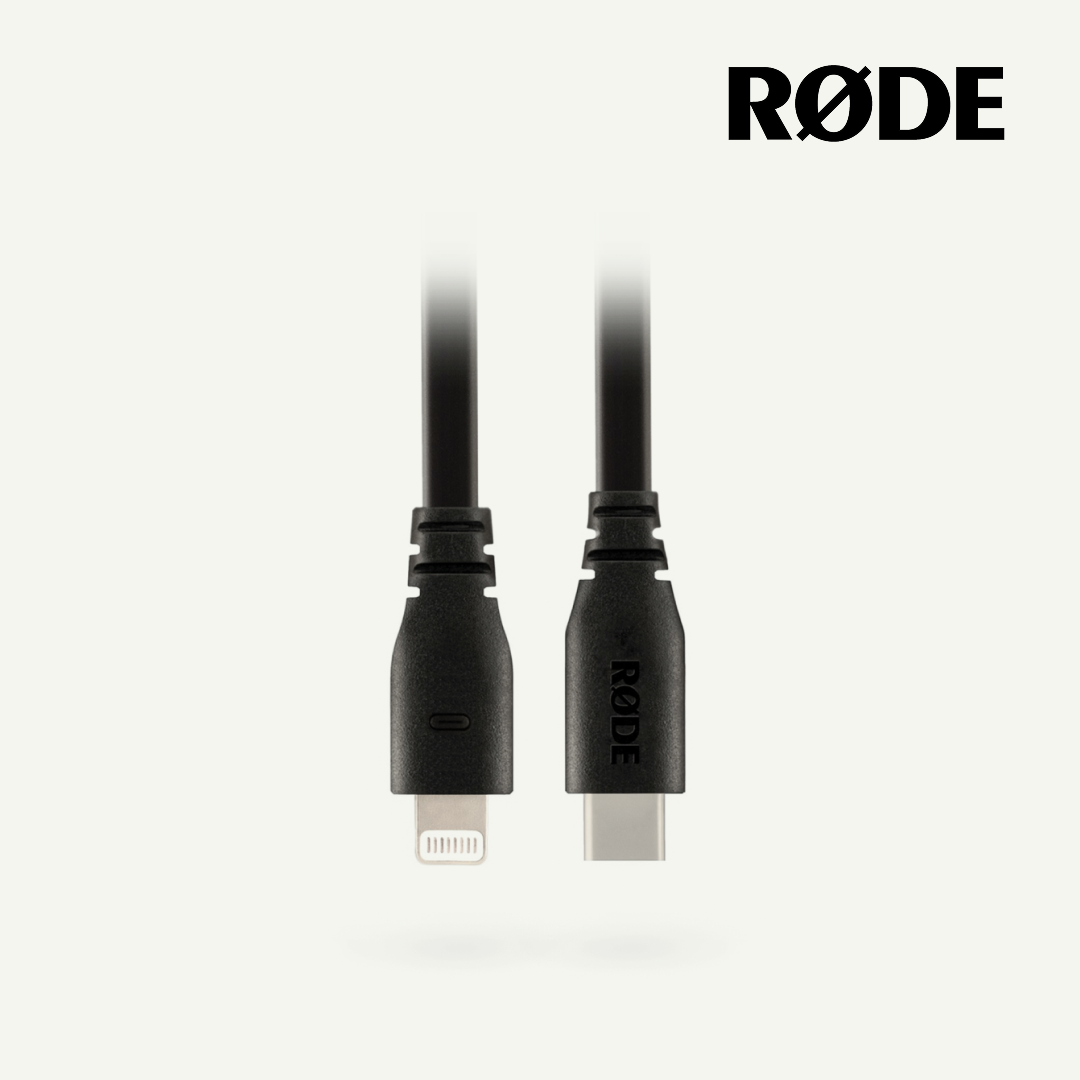 Rode SC19 USB C TO LIGHTNING Cable 150cm Long (Similar to SC15) - Red Dot Photo