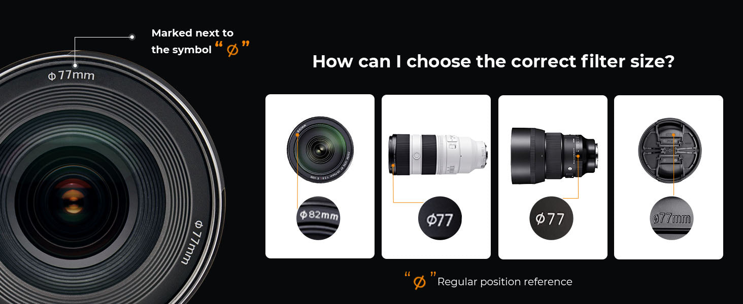K&F Concept Lens Filters Singapore – Red Dot Photo