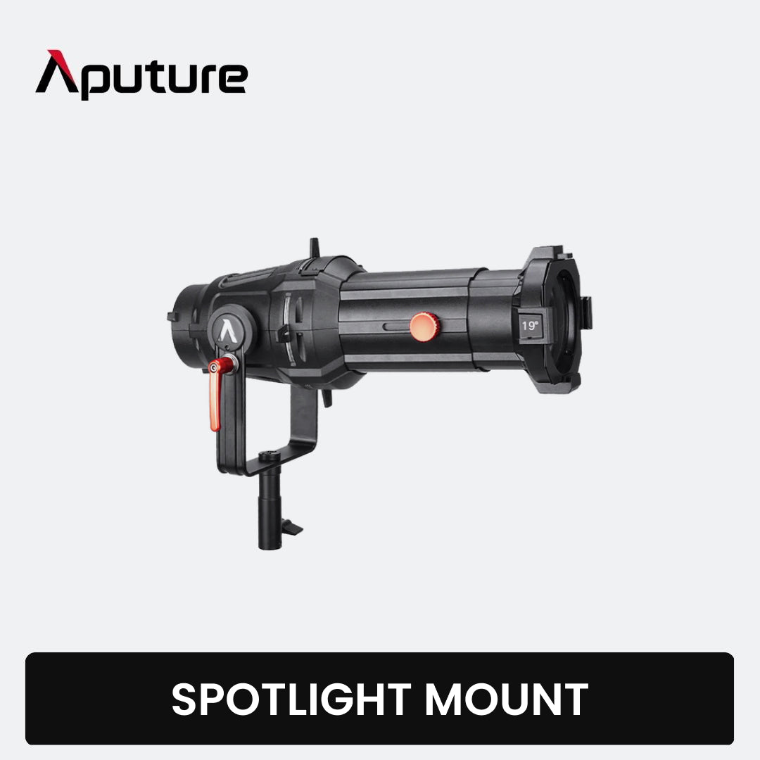 Aputure 聚光灯安装套件，带 26° 镜头聚光灯